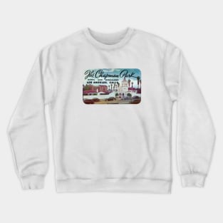 1930s Chapman Park Hotel Los Angeles Crewneck Sweatshirt